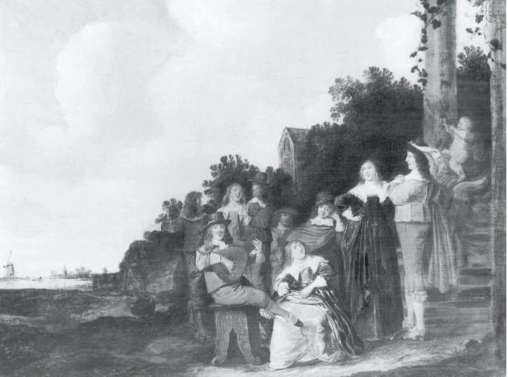 Gruppo familiare in un paesaggio - Nationalmuseum